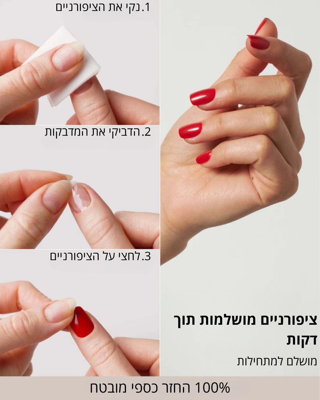 מארז הציפורניים של MYNAILS
